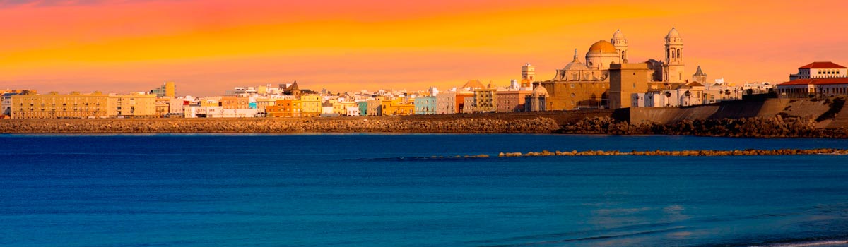 Panorámica de la ciudad de Cádiz